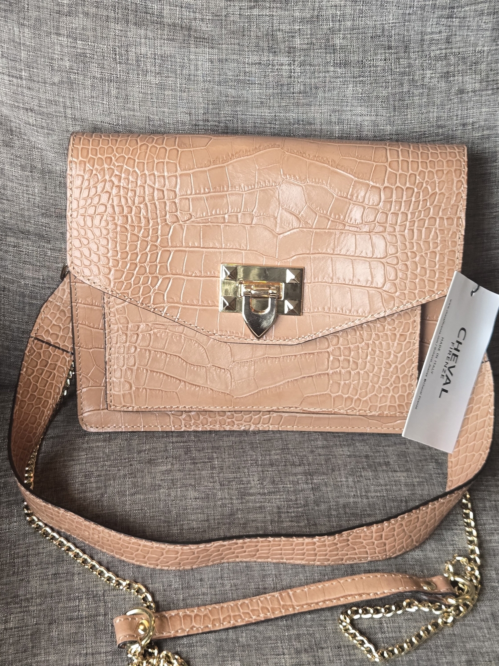 Cheval Firenze Handbag With Crossbody Chain